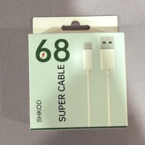 68 Super Cable SHKOD full view Type-C fast charging cable